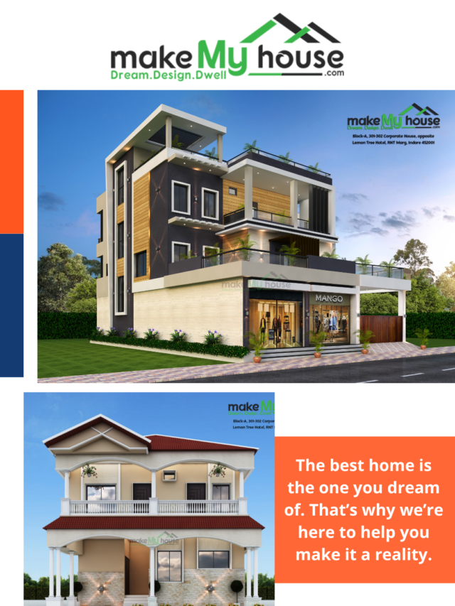 Exterior Design Make My House Stories Online House Plan