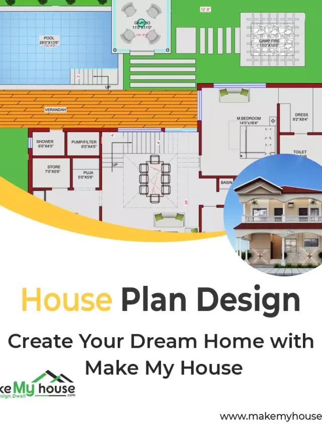 House Plan Design – Create Your Dream Home With Make My House - Make My ...