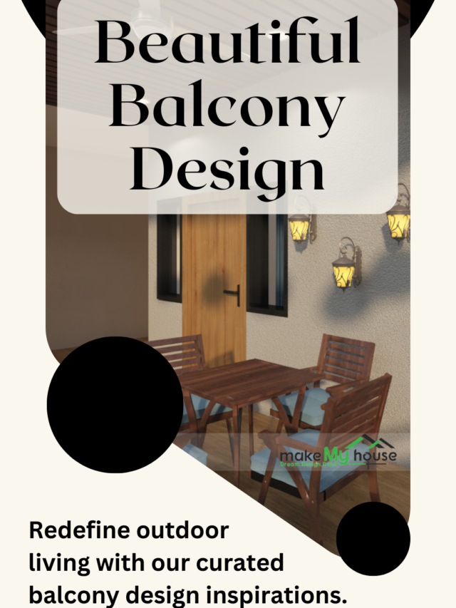 Explore our gorgeous balcony designs that combine usefulness and style in a seamless manner. With our creative and fashionable solutions, you can turn your outside area into a peaceful retreat.