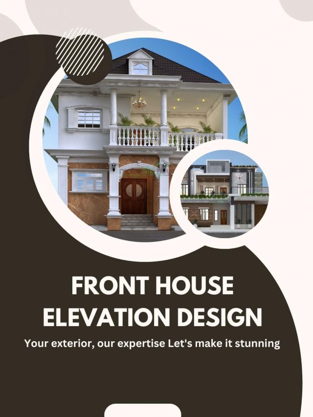 3D House Design Services, elevate your home's exterior today with us, we are a one-stop solution for all your house design needs with experience of more than 9 years.