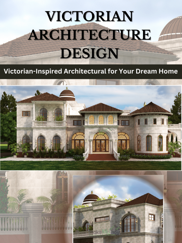 Victorian-style architecture homes- Elevation and Floor Plan, style homes of intricate detailing, classical design, and modern comfort, explore your dream home in the grandeur of Victorian aesthetics.