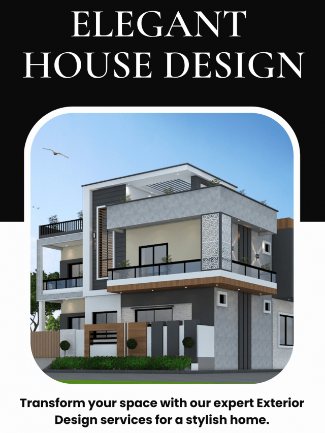 Transform your dream home with exquisite house elevation designs. Let our expert team craft the ideal elevation that reflects your style and enhances the beauty of your dream home.