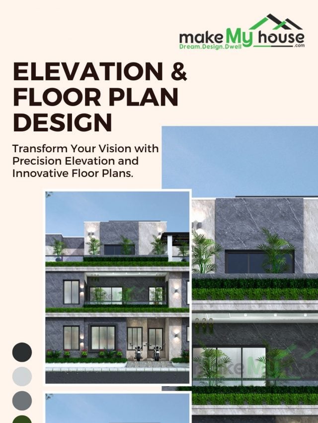 Sustainable two floor elevation and floor plan design, Discover eco-friendly two-floor elevation and floor plan designs that blend sustainability with style.