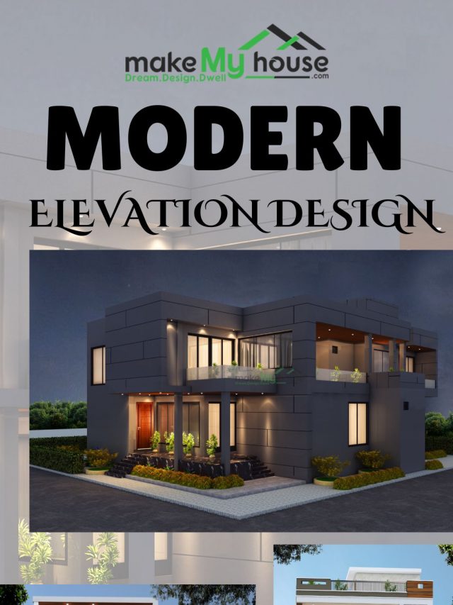 Modern bunglow elevation design, Discover stunning modern bungalow elevation designs that blend style and functionality. Explore our innovative architectural solutions to elevate your living space .