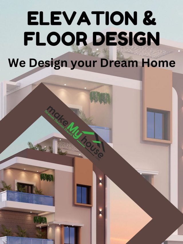 Elevation and Floor Plan Design- 38 x 46 ka naksha Design, we provide a wide range of architectural and interior services - Whether you are looking for a floor plan or other add-on services, we have you covered.