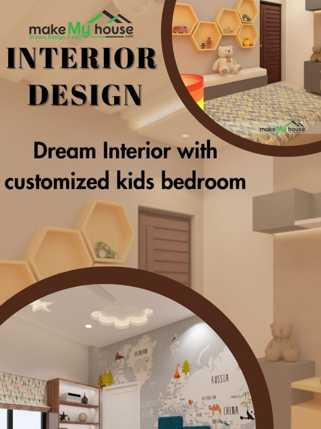 We create Dream Interior design with customized kids bedroom - Create personalized, imaginative spaces where comfort meets creativity for your little ones.