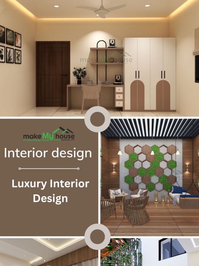 Luxury Interior Design with Modern touch- With garden sit out area, Transform your home into an architecturally unique space with our luxurious designs.