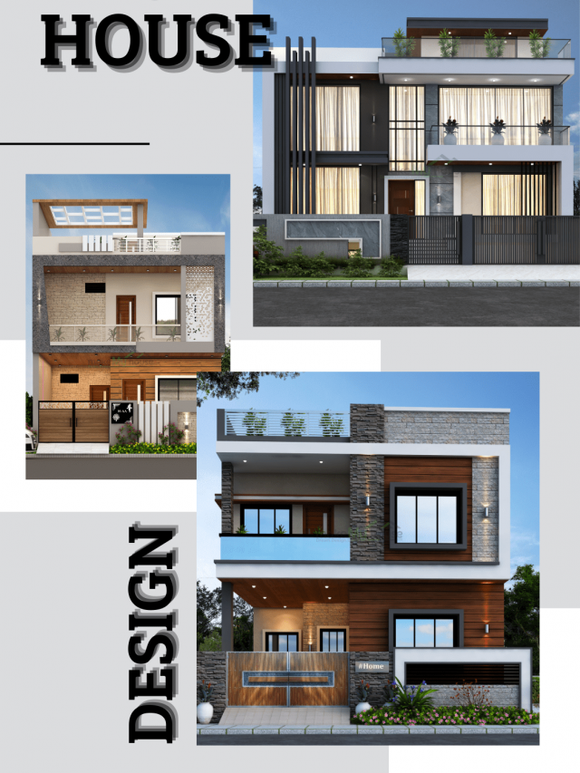 Discover innovative and one-of-a-kind home elevation designs to boost your property's curb appeal. Our inventive and trendy designs blend modern aesthetics with practical elegance to create the ideal look for your dream home.