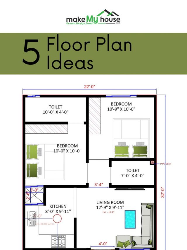 Discover the top 5 modern home floor plan design ideas that optimize space and embrace contemporary living, Perfect for creating your dream home