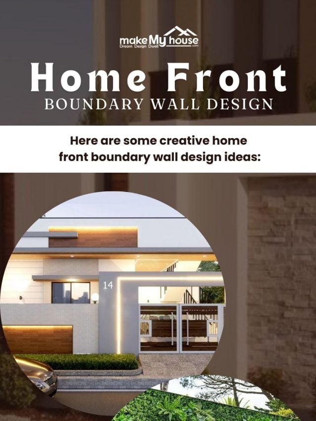 Creative Home Front Boundary Wall Design Ideas | All you need to know