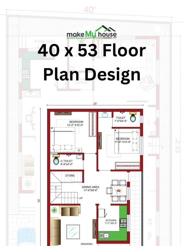 40 x 53 Floor Plan Design – Smart and Functional Floor Plans