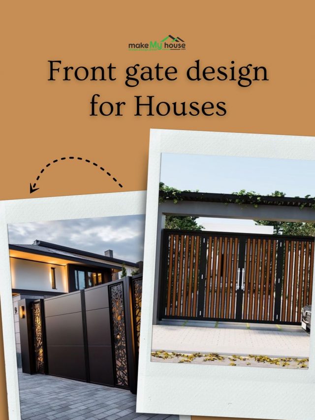 Explore stunning front gate designs for houses that combine style and security. From modern to traditional options, Make My House offers customized gate designs that elevate your home's entrance.