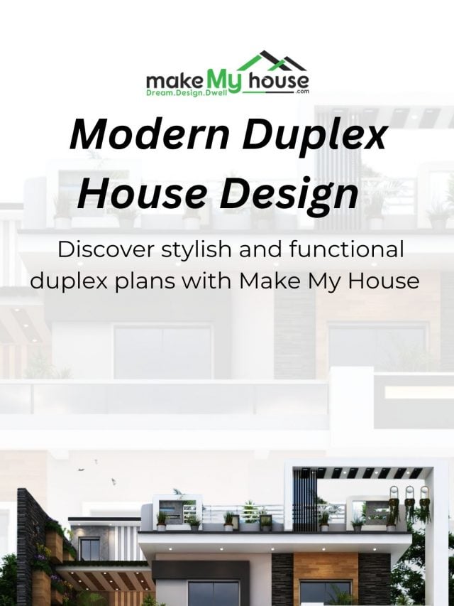 Modern Duplex House Design Ideas | Stylish & Functional Duplex Plans