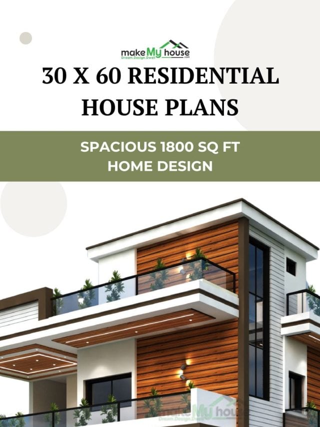 30 x 60 Residential House Plans | Spacious 1800 sq ft Home Design